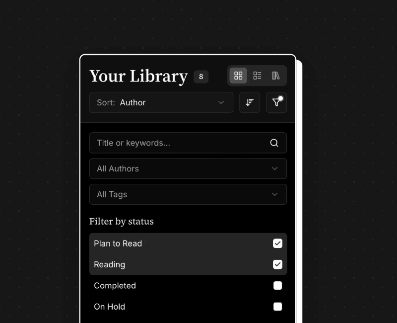 Sort & Filter screenshot